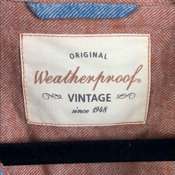 Weatherproof. Men's Long sleeve button down casual shirt. Blue. XL - Picture 5 of 9